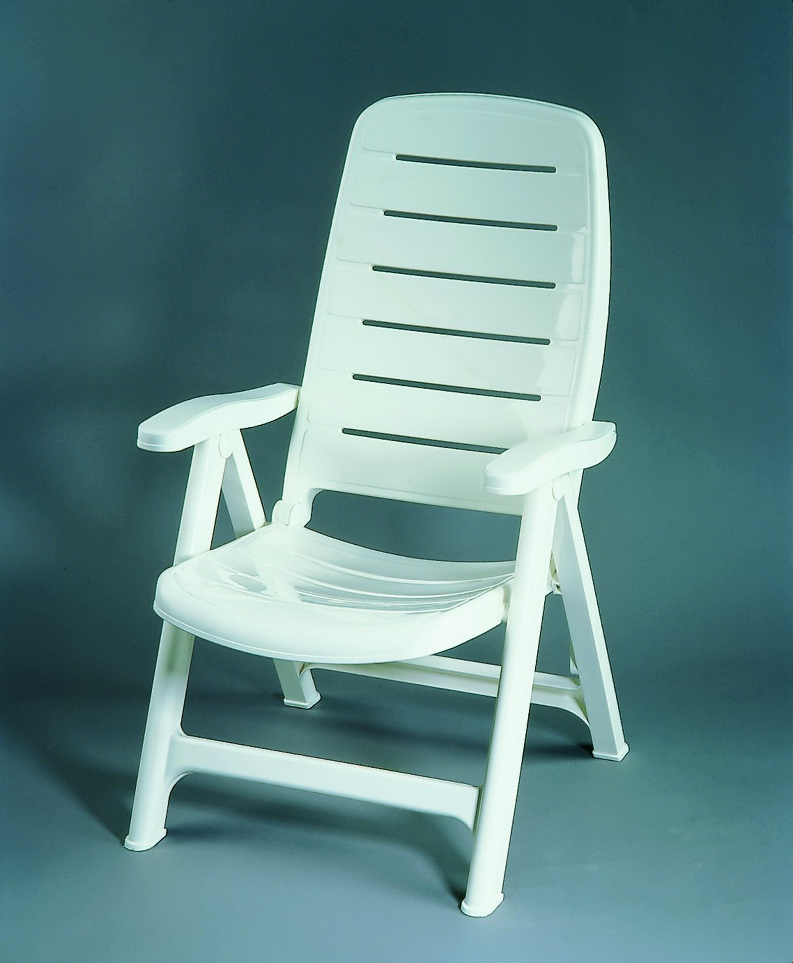 Bolero mûanyag kerti szék fehér - Flair